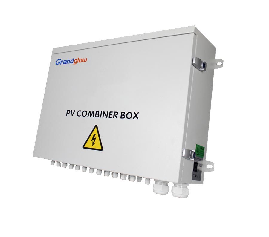 Grandglow Factory PV 1000VDC junction Box PV 12String Pv Array Combiner Box For Solar Panel Power System