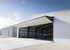 Quality Big Span Dxf Steel Structure Hangar Q235 H Section Aircraft Hangar Construction wholesale