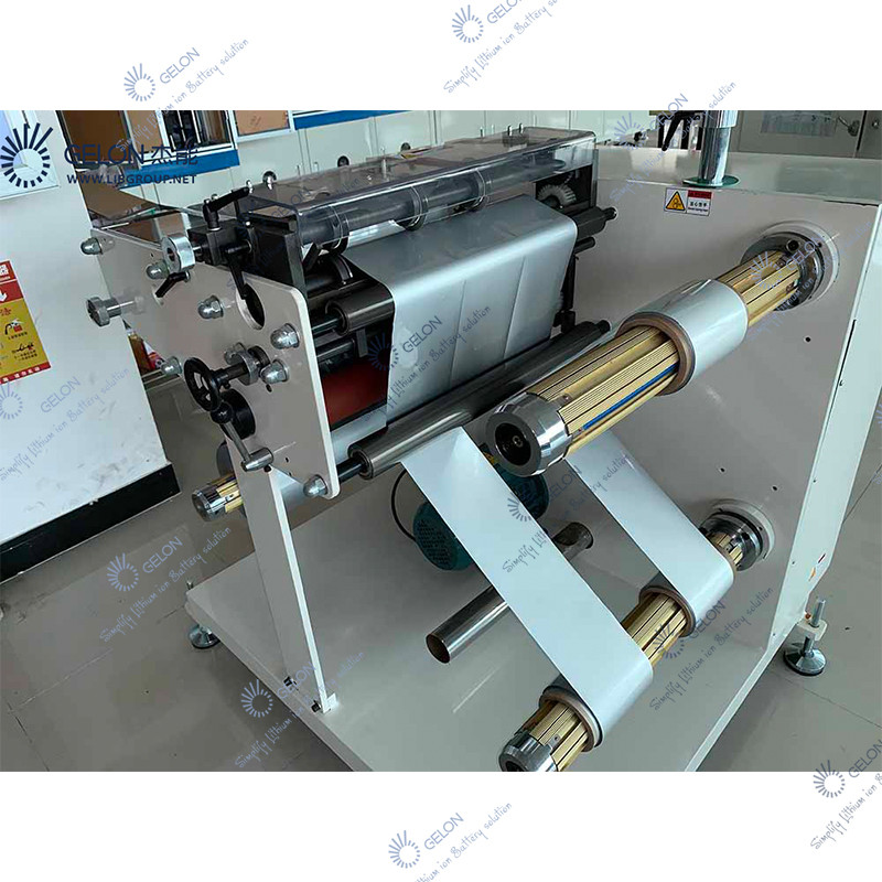 18650 26650 Lithium Ion Battery Production Equipment Continuous Slitting Machine