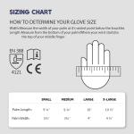 Yellow Cut Resistant Safety Working Gloves C Power Grip Rubber Hand Gloves For