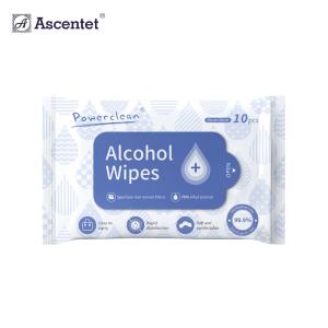 Quality Factory Wholesale 75% Alcohol Portable Disinfection Wet Wipes wholesale