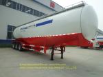 Semi Trailer Type Heavy Duty Truck 60 Ton Bulk Cement Tanker Trailer 35m3