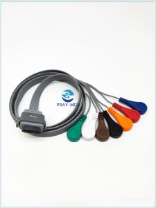 Quality Biomedical BI9800 / BI9000 Holter Ecg Cable 7 Lead 26 Pin Compatible With Edan wholesale