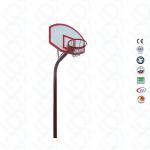 Inground Outdoor Basketball Hoop With SMC Backboard Basketball Hoop For Driveway