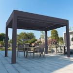 Double Aluminum Louvers Aluminum Louvered Pergola Modern Louvered Pergola