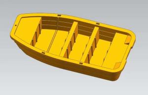 Quality No Welding 2.2m No Leakage Boat Mould Rotational wholesale