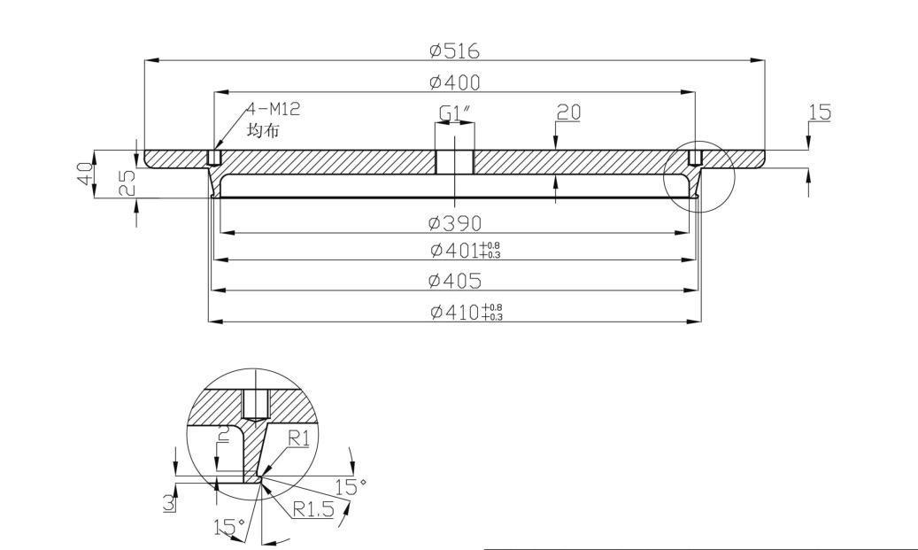 0.69MPa Triple Convoluted Airbag, Gas Rubber Suspension Spring Repair Kits