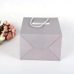 Twisted Handle Custom Printed Paper Bags Non - Toxic For Packaging / Shopping