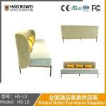 Cream Wind Living Room Technology Small Three-Seater Color Matching Italian