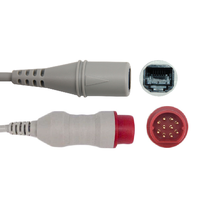 TPU Transducer IBP Cable 3200MM For SIEMENS Monitor To Smiths Transducer