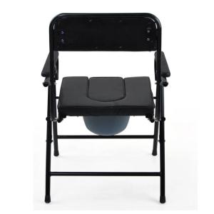 Quality Aluminum Alloy Medical Transport Wheelchair Folding Shower Toilet Wheelchair For Disabled wholesale