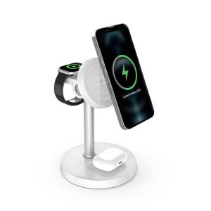 Quality S11 3 in 1 Magnetic Wireless Charging Stand Durable ABS PC Material wholesale