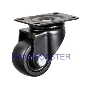 Quality Top Plate Swivel Casters And Wheels 2 Inch 50mm Low Gravity Center Nylon Wheel wholesale