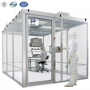 Quality GMP Modular Clean Room Booth ISO 5 6 7 8 Laminar Flow Dust Free wholesale