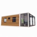 20ft Modern Expandable Container House for Carport Prefabricated Mobile Steel