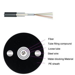 Quality GYXY Unitube Non Armored Fiber Optic Cable , Indoor Outdoor FTTH Cable wholesale
