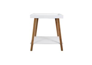 Quality 54cm Height Bamboo Legs Tray BSCI Mdf Shoe Rack wholesale