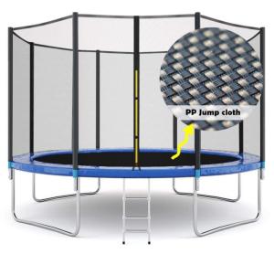 Quality 8FT Outdoor Professional Round Children Fitness Jumping Trampoline Bed With Safety Net wholesale