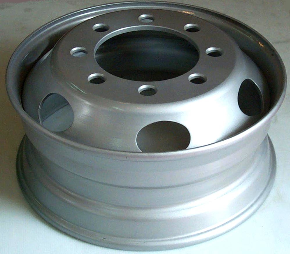 Customizable China Steel Wheel : 22.5*8.25 Steel Rim Wheel and Tubeless Wheel Customizable