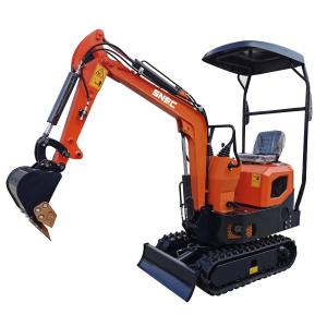 Quality 1 Ton Small Crawler Excavator Digger Machine Equipped With Tianjin Hydraulic Pump wholesale
