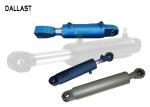 Steel Agricultural Steer Loader Hydraulic Oil Cylinders Double Acting With