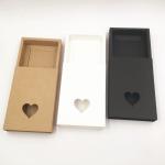 White Black Brown Modern Gift Offset Printing Kraft Paper Packaging Box