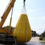 Durable Construction Crane Load Testing Water Bags Nylon Fabric Reinforcement
