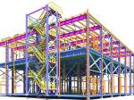 Large Span Prefabricated Steel Buildings Prefab Metal Warehouse Workshop Office