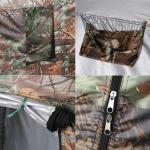 Zipper Pop Up Changing Room Toilet Shower Dressing Room Fishing Bathroom Tent WC