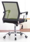Wide Cloth Covered Staff Office Chairs For Heavy People Environmental Friendly