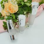 Factory Price Shiny Silver Color 15ml, 30ml, 50ml Skincare Packaging Luxury