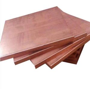 Quality Pure Thick Red Copper Sheet Good Thermal Conductivity wholesale