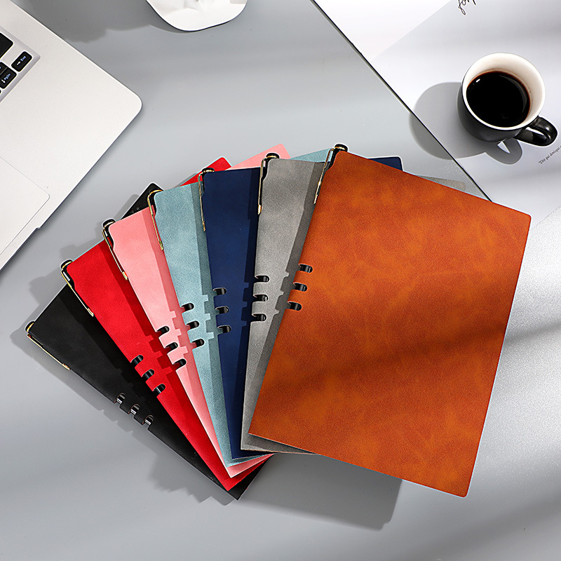 80 Sheets Recycled Paper Softcover Notebook for Custom Printing in Eco-friendly Kraft