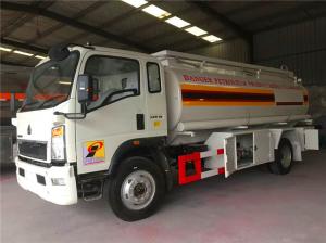Quality 10000L Fuel Dispenser Truck 10cbm Carbon Steel Oil Tanker Truck HOWO wholesale