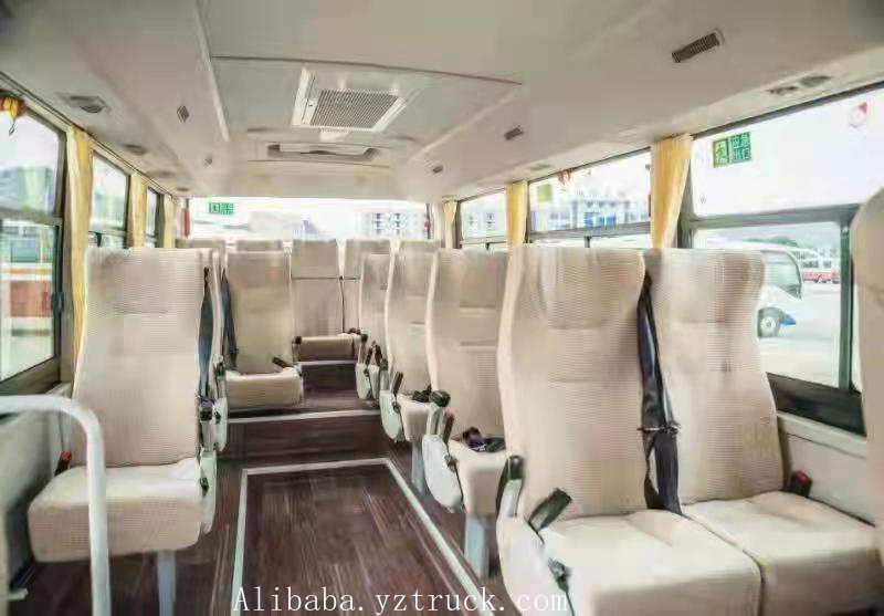 Electric Luxury City Bus 6/8/10 Meter 10-19 Seater with A/C and LHD Steering Position