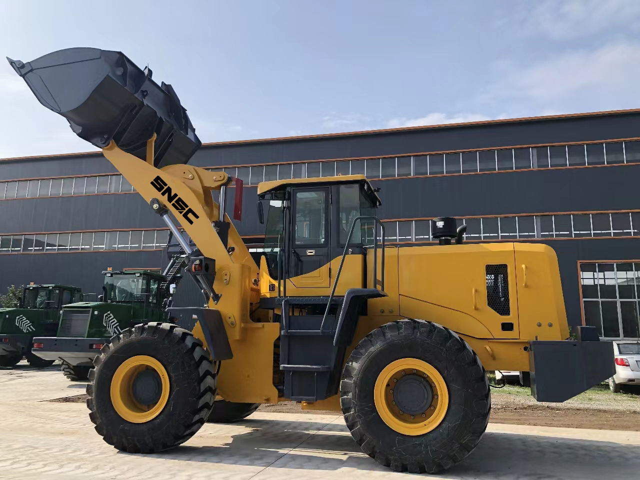 Heavy Machine Front Wheel Loader with WEICHAI Engine and Video Technical Support