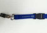 Custom Logo Cotton Polyamide Silk Screen Lanyards For Exhibitions