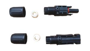 Quality 1500 VDC Photovoltaic Connector PPO / PA Insulation Material Solar PV Connectors wholesale
