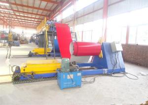 Quality Manual Uncoiler Roll Forming Production Line , Sheet Metal Bending Tools wholesale