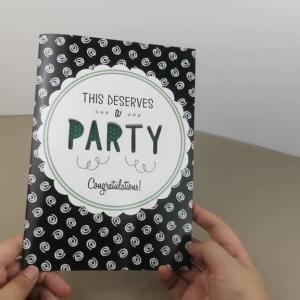 Quality Softcover Greeting Sound Cards , Voice Recording Birthday Cards 157×222mm Size wholesale