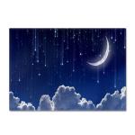 Starry Sky Bedroom Floor Mat 3D Printed Living Spaces Area Rugs