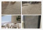 Imitated Look Polished Travertine Floor Tile / Sandstone Porcelain Tiles