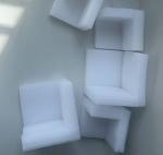 Manufacturers wholesale pearl cotton L-type edge guard corner transport doors