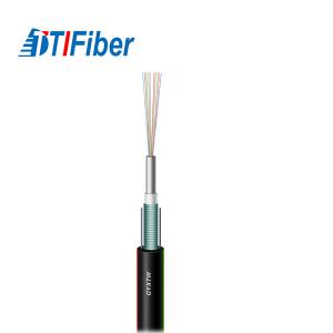 Quality G652D Fiber Optic Network Cable Singlemode Central Loose Tube Armored GYXTW wholesale