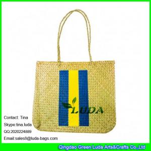 Quality LUDA international brand cheap ladies handbag seagrass straw bag wholesale wholesale