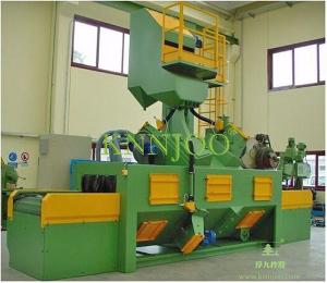 Quality Aluminum Pan Wire Mesh Shot Blasting Machine for Deflashing Derusting wholesale