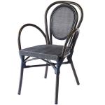 All Weather Textilene Small CBM Restaurant Patio Chairs