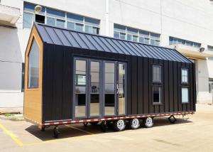Quality AU / NZ Standard Light Steel Structure Tiny House With Trailer On Wheels For Camping wholesale