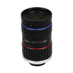 Quality Traffic Camera ITS Machine Vision Lens 16mm 1 Inch 8MP Ultra Starlight Camera Lens wholesale