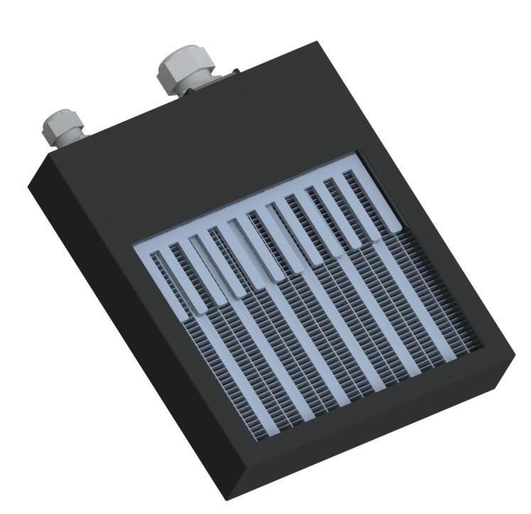 Hv Ptc Air Heater 5-5kW DC 870V With Relay And Current Fuse